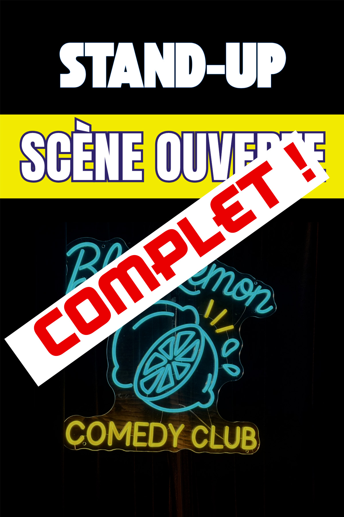 Scène ouverte d'humour
